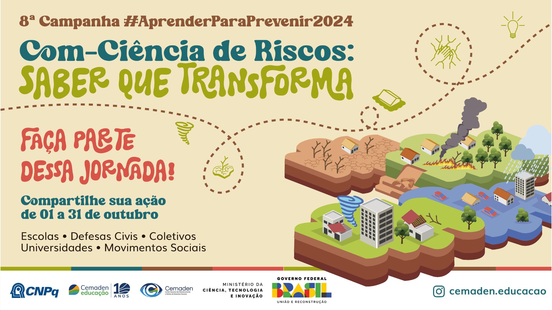 8ª Campanha #AprenderParaPrevenir