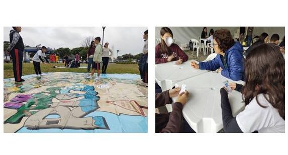 Jogos e atividades marcam a participação do Cemaden na SNCT do MIC de SJC